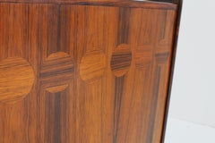 Johannes Andersen Mobile Bar d'epoca in legno di palissandro Sk 661