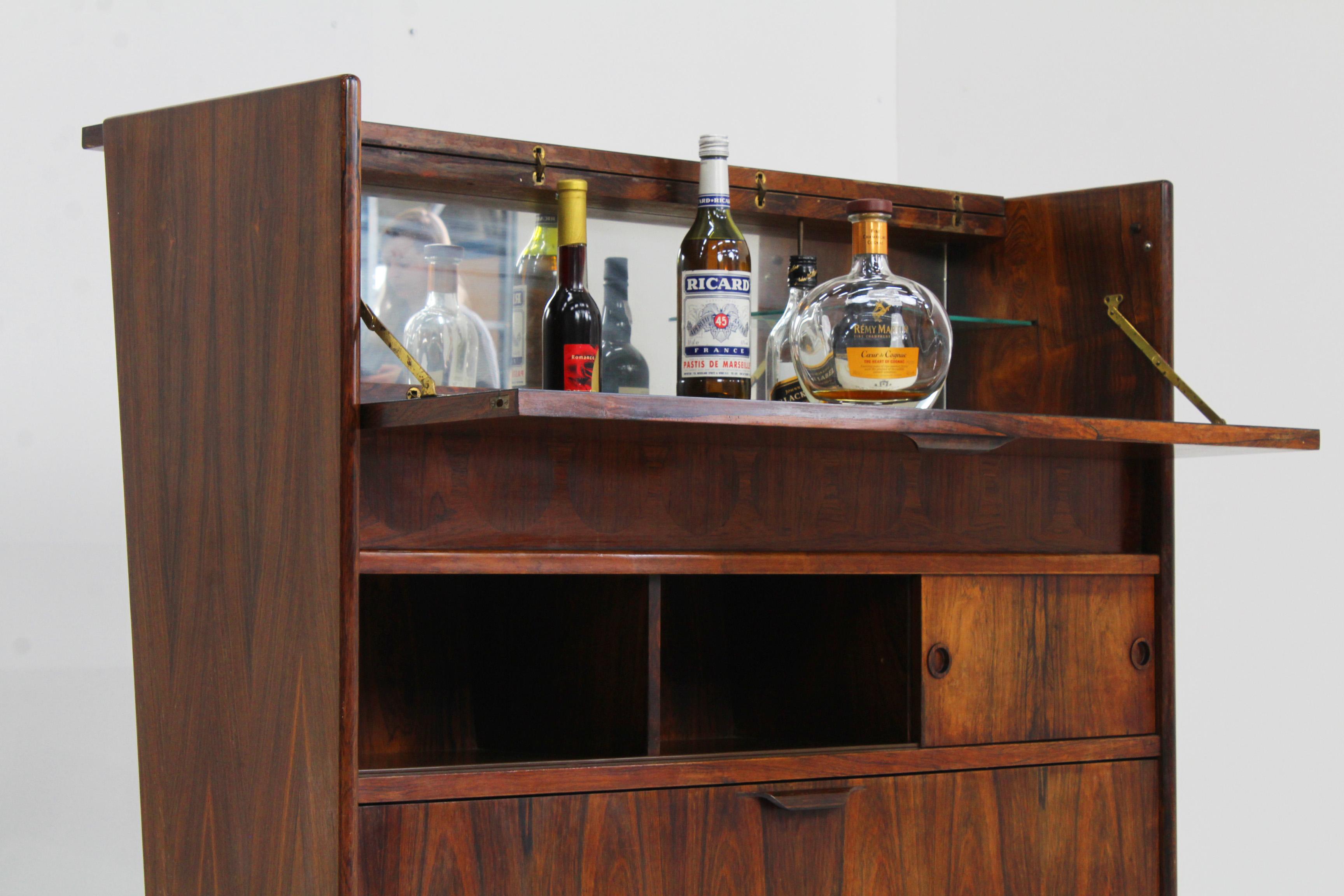 Johannes Andersen Vintage Bar Cabinet Rosewood Sk 661 For Sale 1