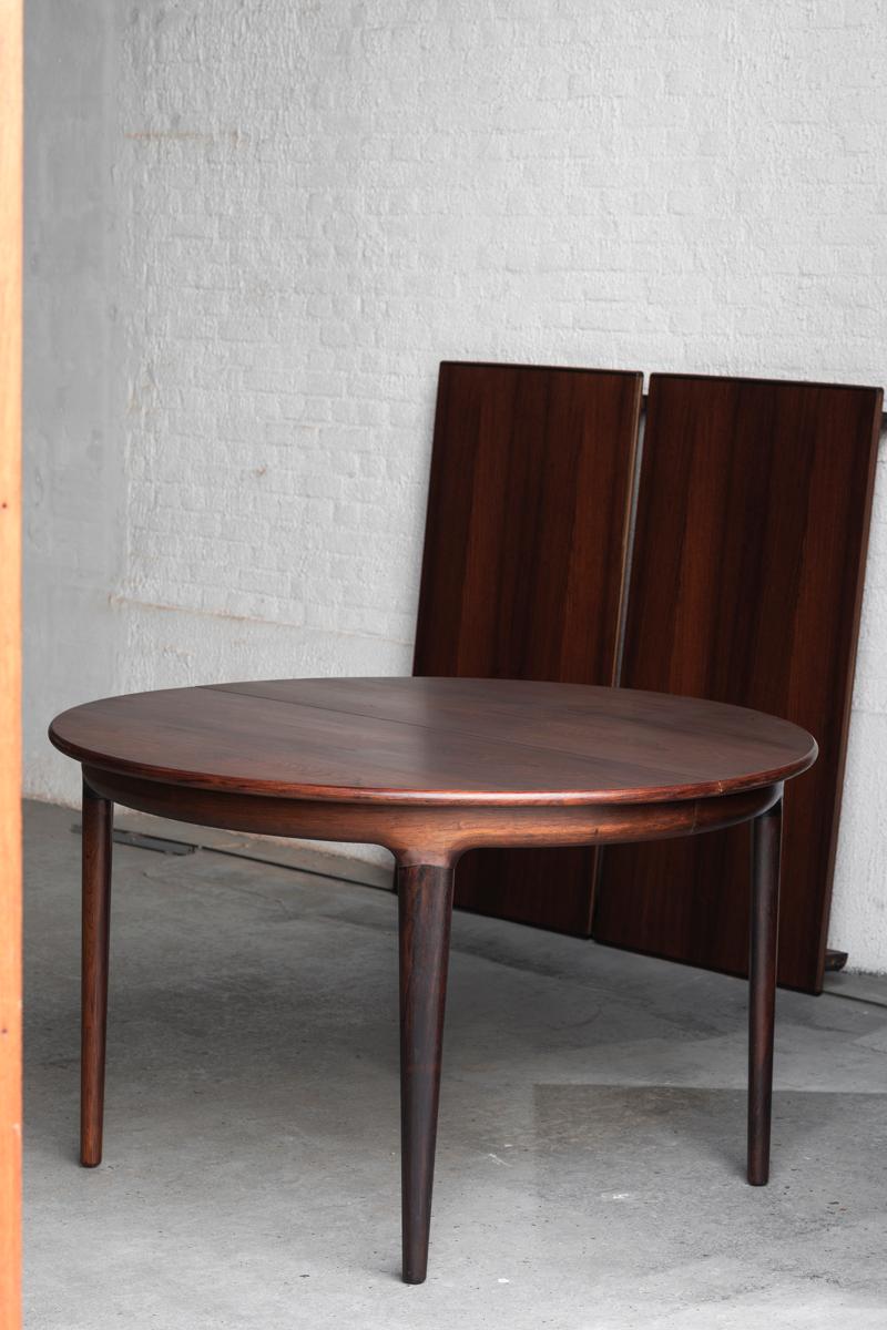 Rosewood Johannes Andersen XL Dining Table for Uldum Møbelfabrik, Denmark, 1960s For Sale