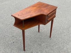 Johannes Andersen's Teak Side Table for CFC a Danish Mid-Century Masterpiece