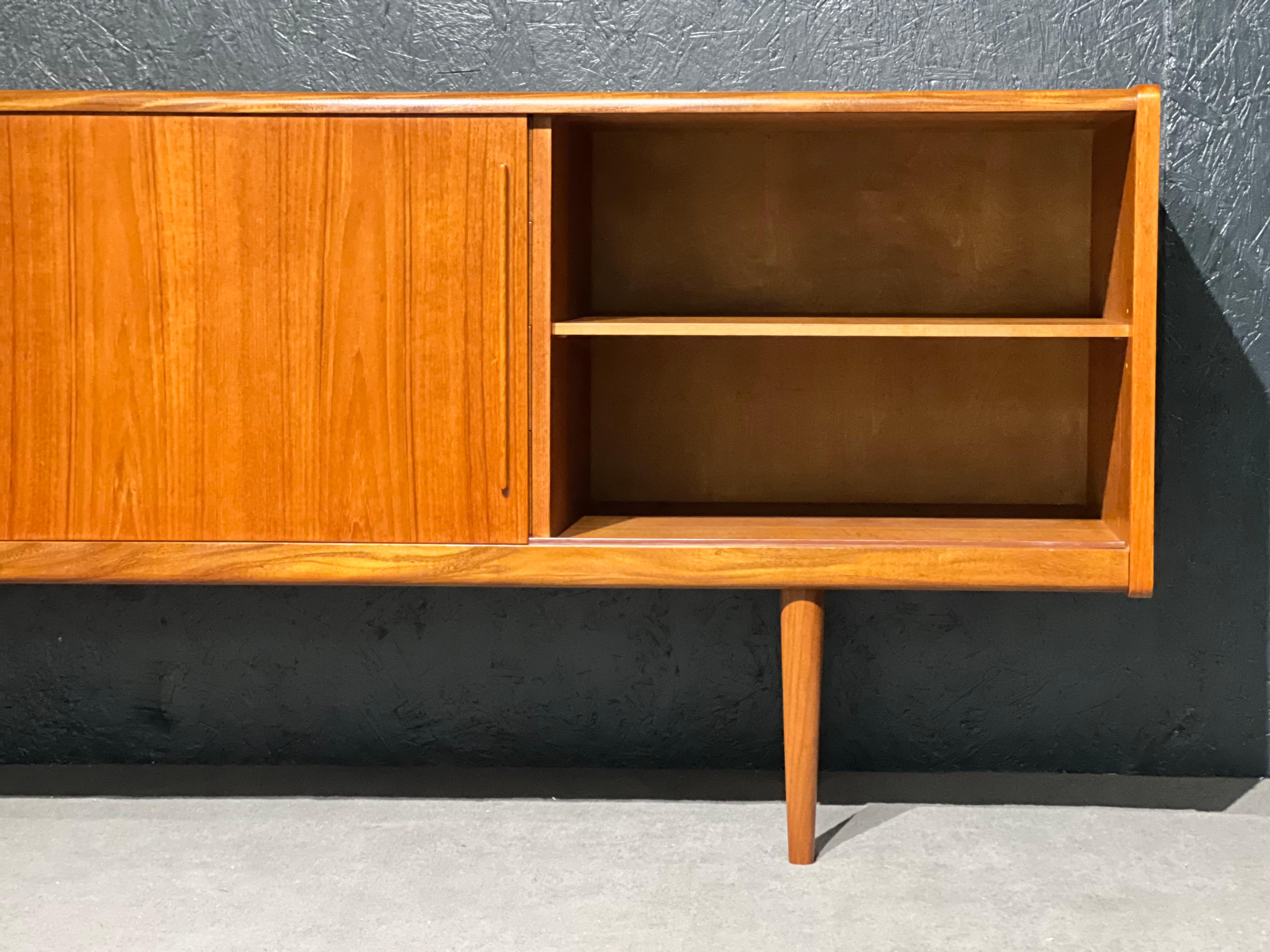 Johannes Anderson Teak Sideboard For Sale 1