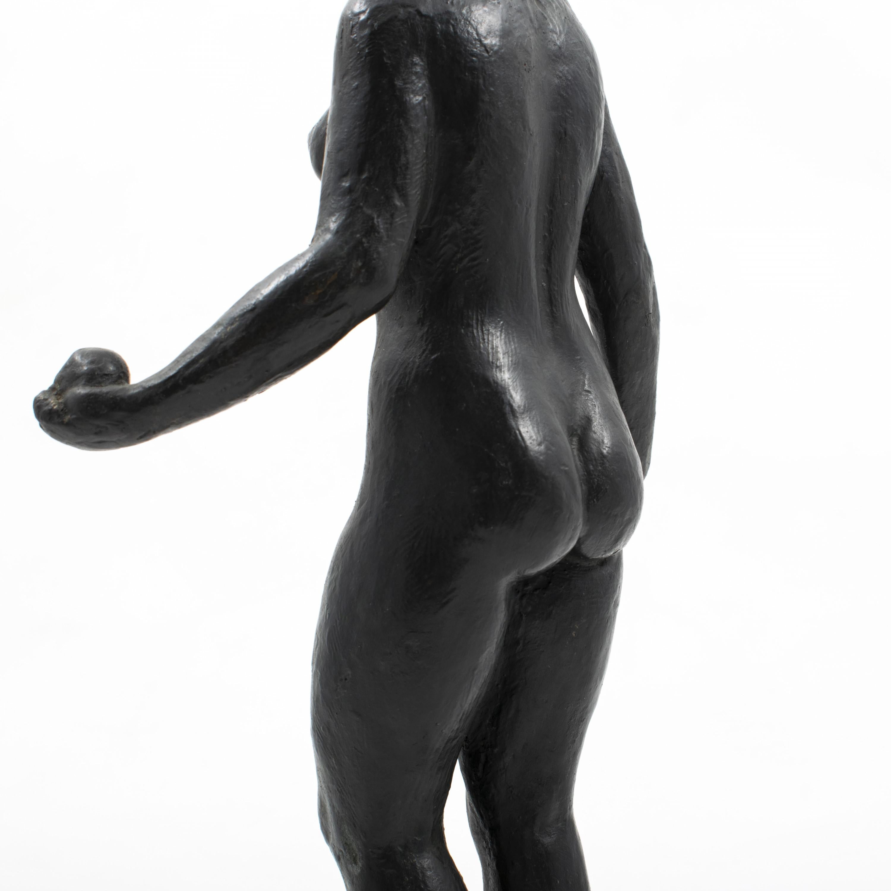 20th Century Johannes C. Bjerg Bronze Sculpture 
