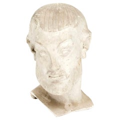 Johannes C. Bjerg. Plaster Cast Bust