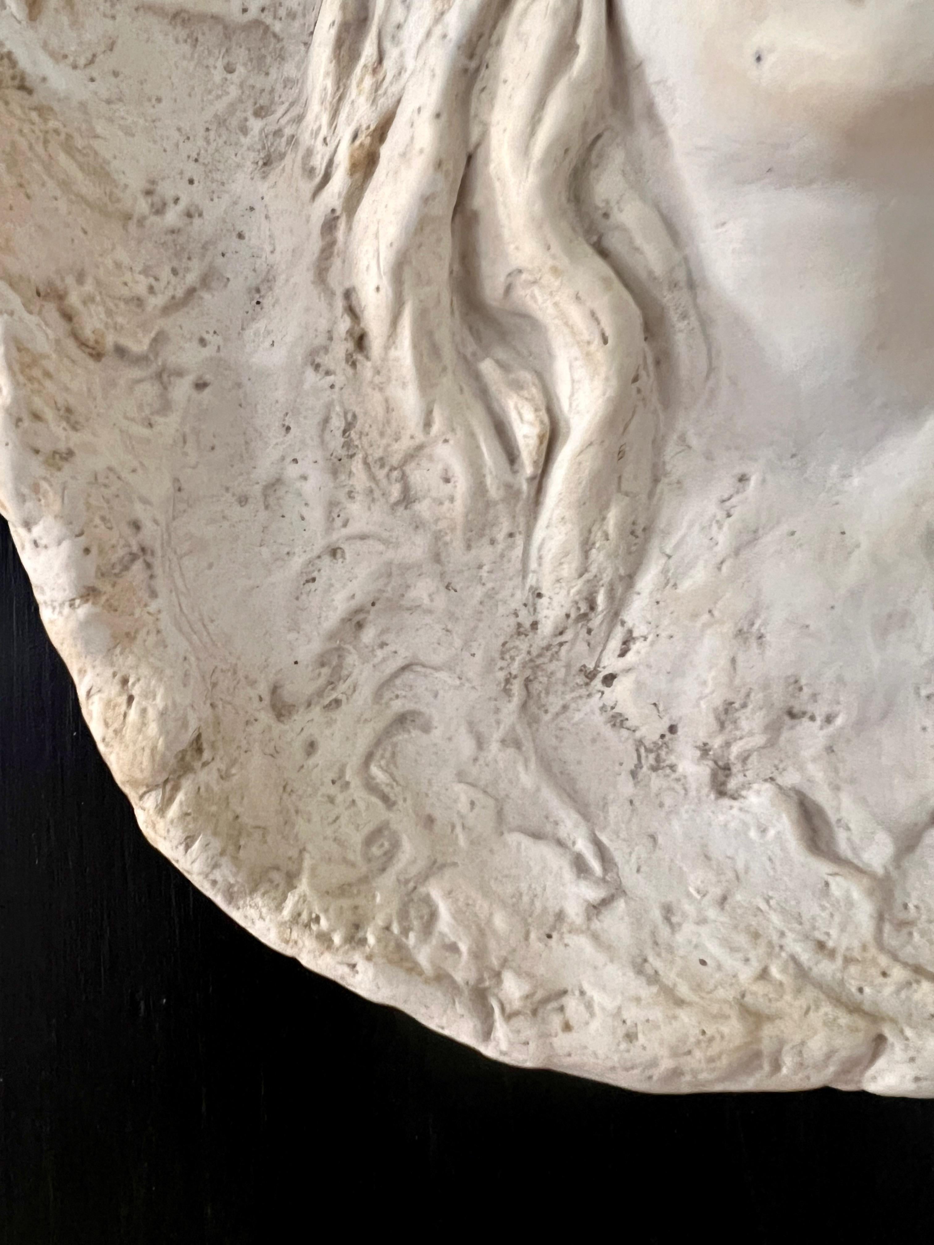 Scultura in rilievo Art Nouveau - Gesso del XIX secolo in vendita 6