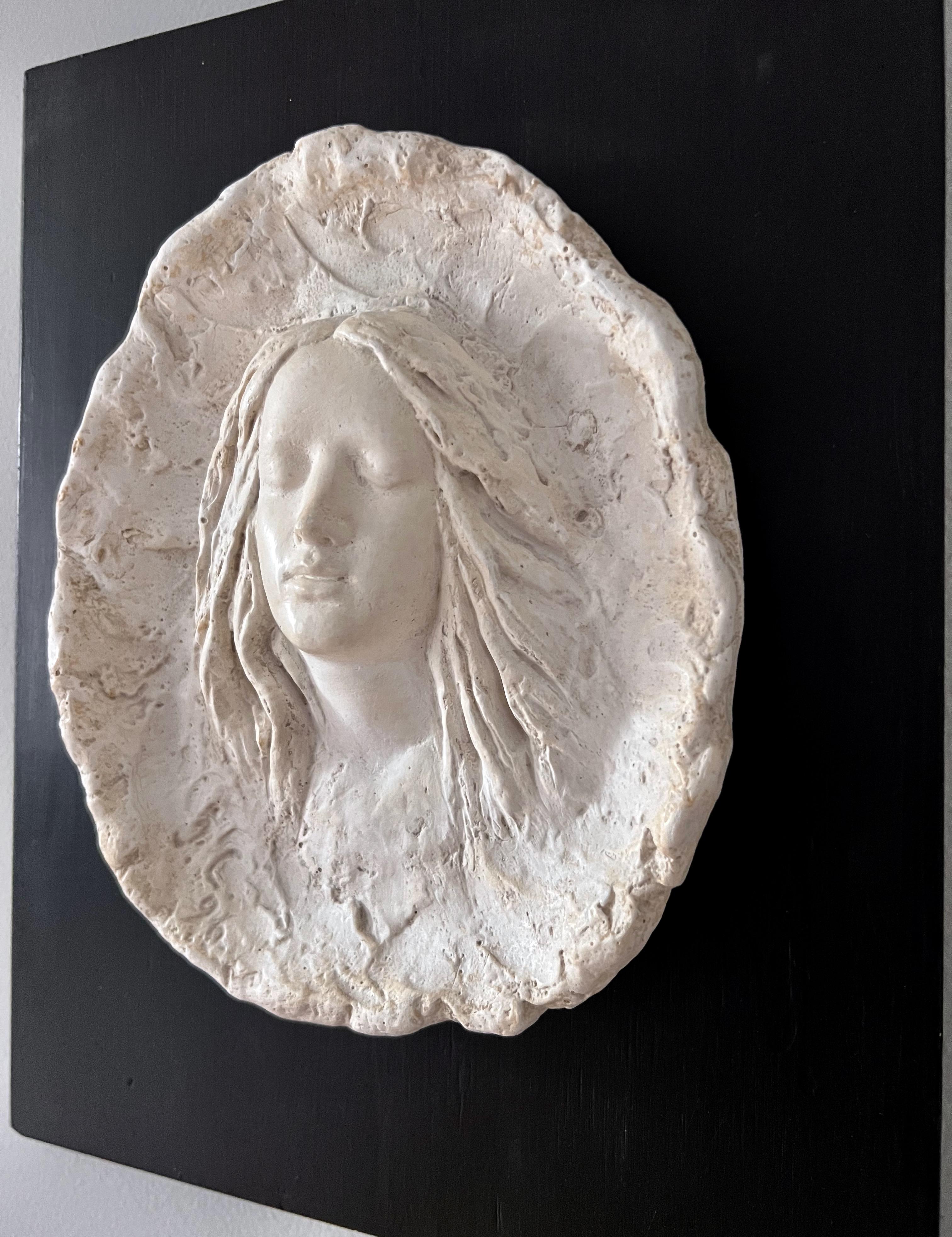 Scultura in rilievo Art Nouveau - Gesso del XIX secolo in vendita 7