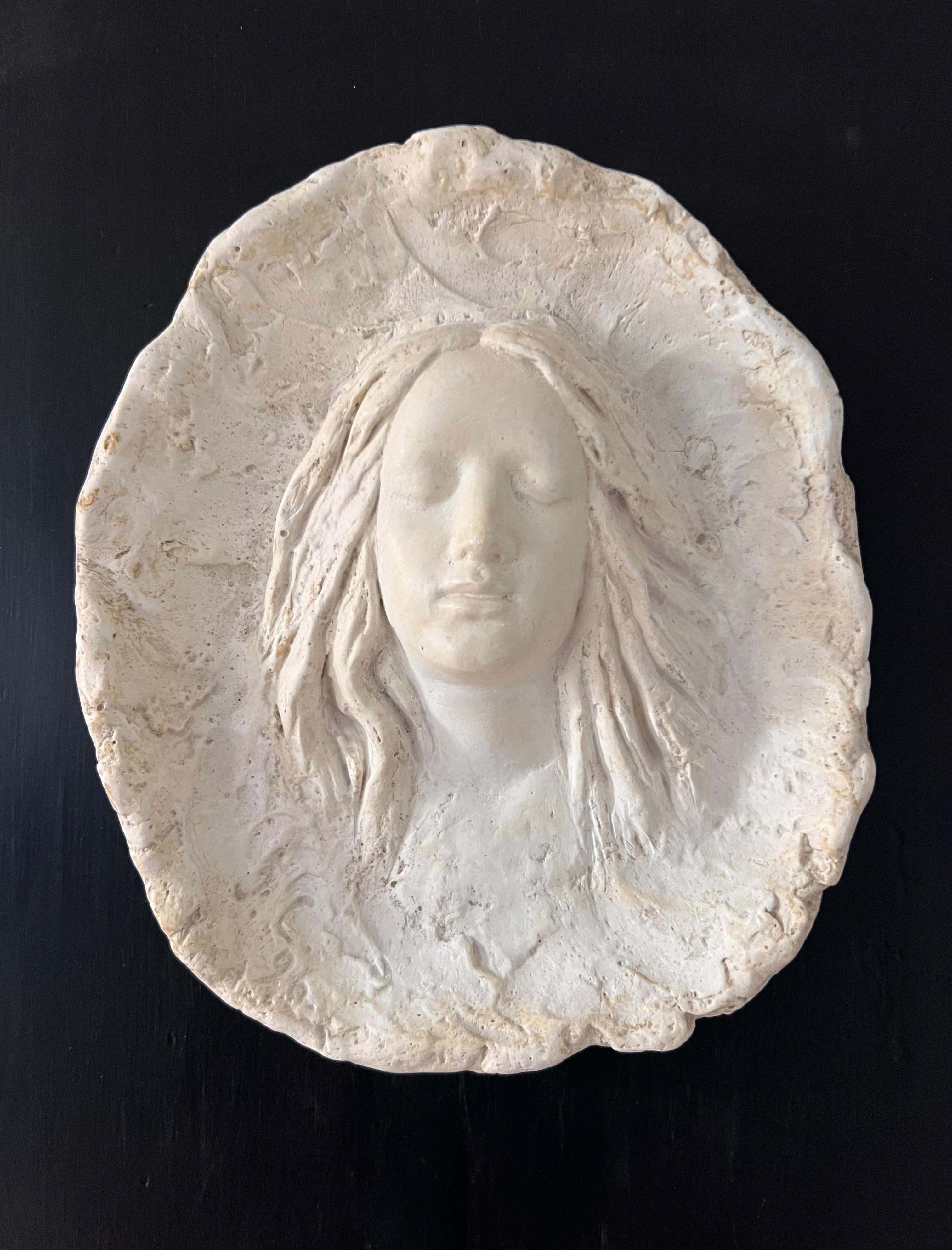 Scultura in rilievo Art Nouveau - Gesso del XIX secolo in vendita 1