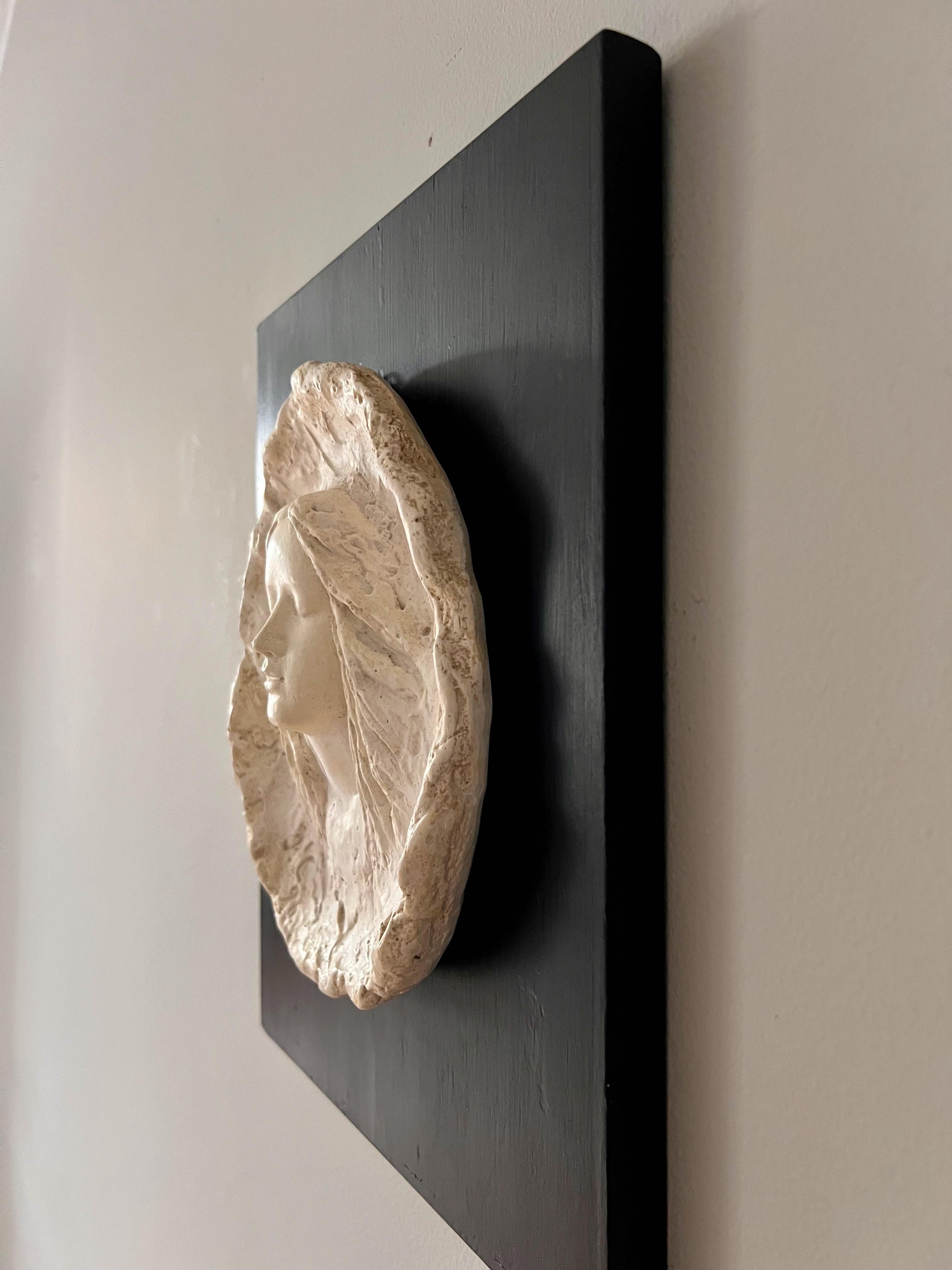 Scultura in rilievo Art Nouveau - Gesso del XIX secolo in vendita 3