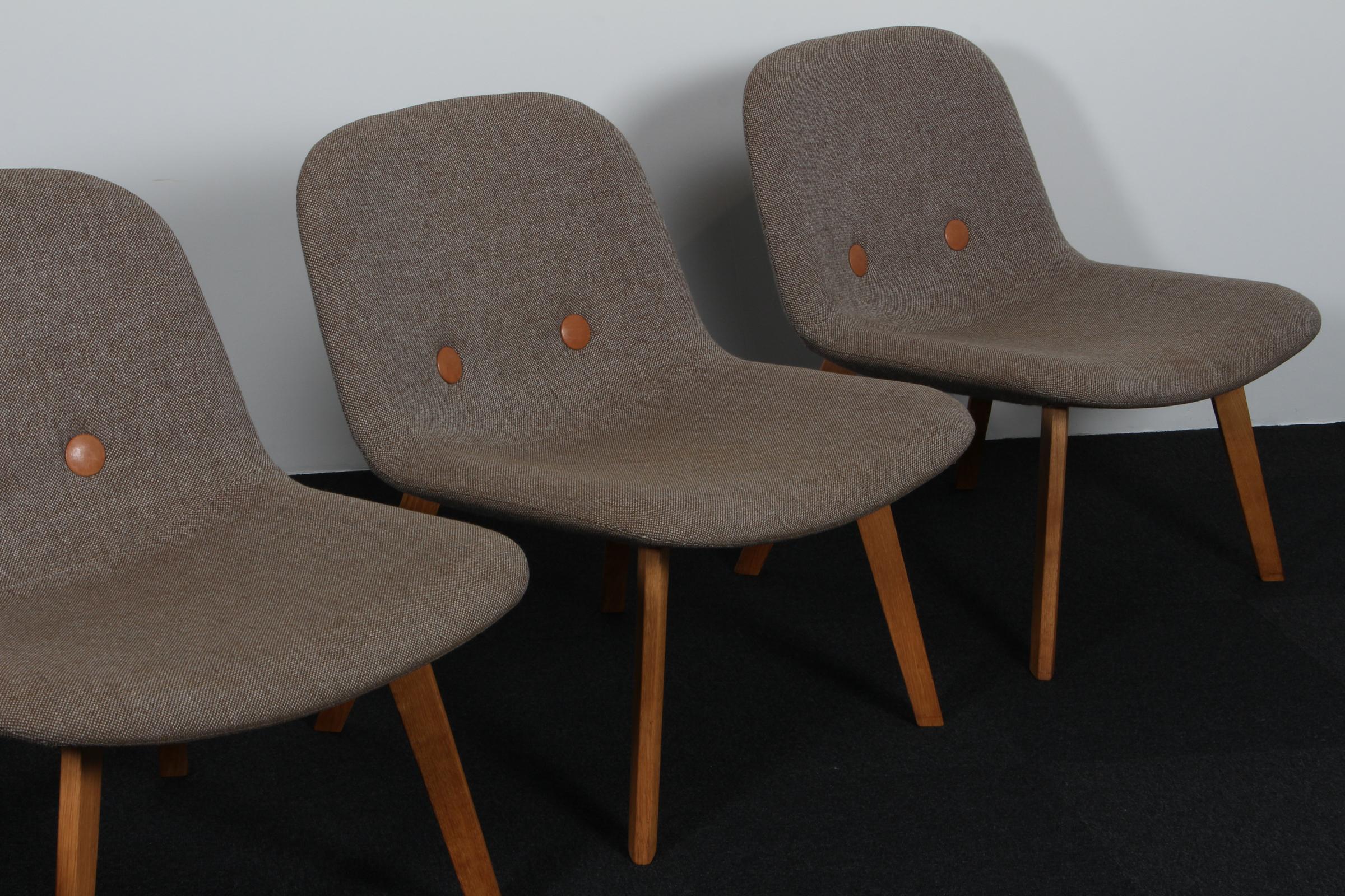 Scandinavian Modern Johannes Foersom & Peter Hjorth-Lorentzen for Erik Jørgensen, Lounge Chair For Sale