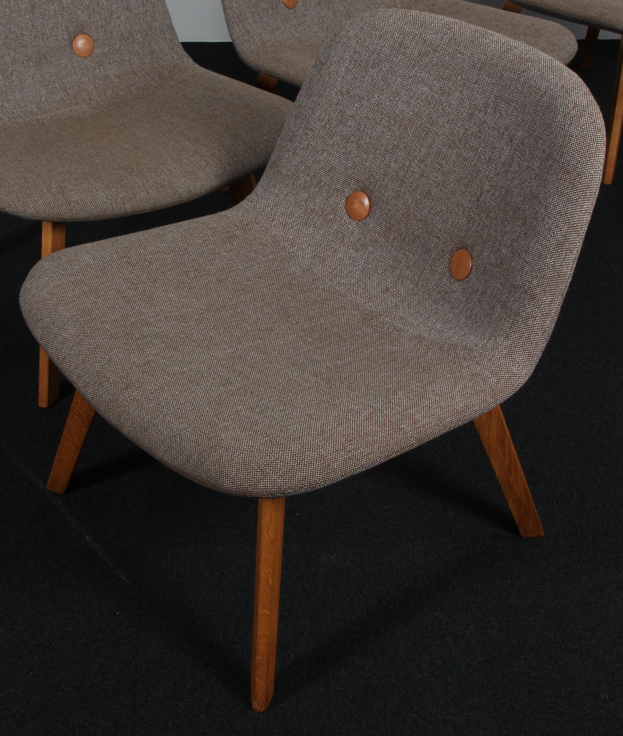 Late 20th Century Johannes Foersom & Peter Hjorth-Lorentzen for Erik Jørgensen, Lounge Chair For Sale
