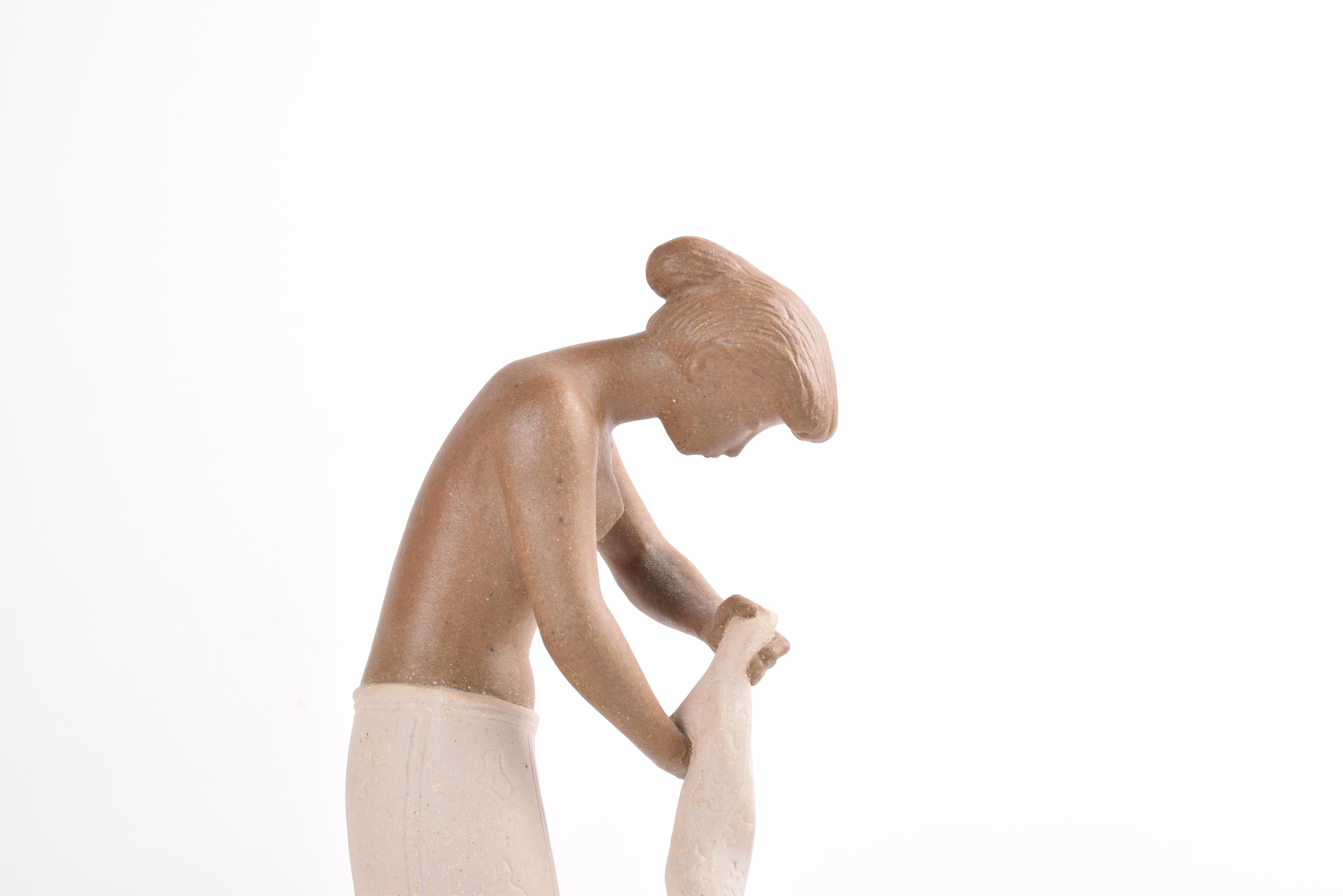 Scandinavian Modern Johannes Hedegaard for Royal Copenhagen Figurine 