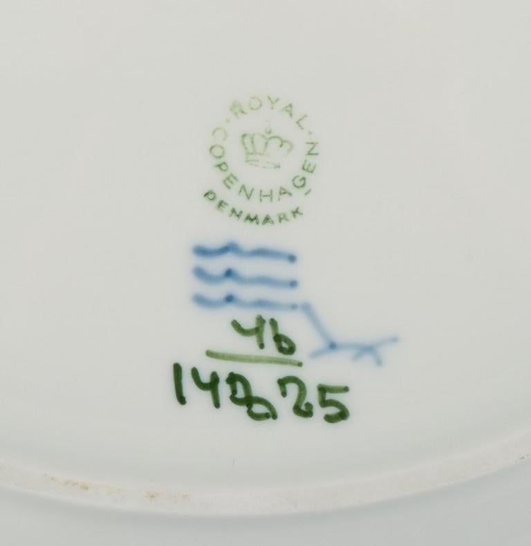 Danish Johannes Hedegaard for Royal Copenhagen, Rimmon, dish in porcelain For Sale