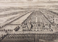 Johannes 'Jan' Kip (c.1652-1722) - 1712 Engraving, Maugersbury