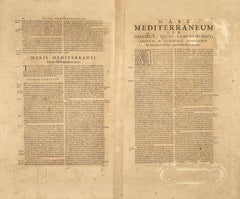 Barbarga - Etching by Johannes Janssonius - 1650s