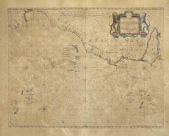 Mare Atlanticum – Radierung von Johannes Janssonius – 1650er Jahre