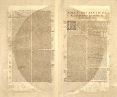 Polus Antarcticus - Etching by Johannes Janssonius - 1650s