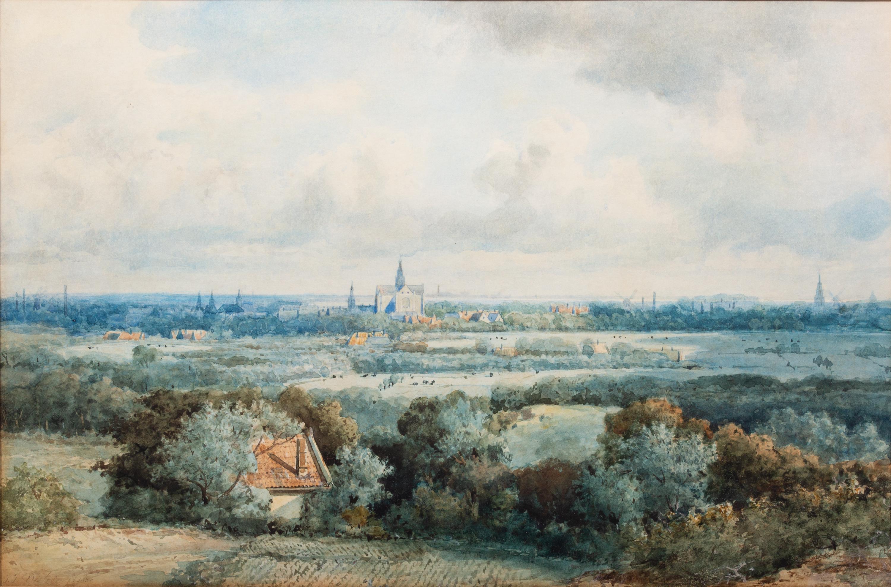Veduta di Haarlem con San Bavo