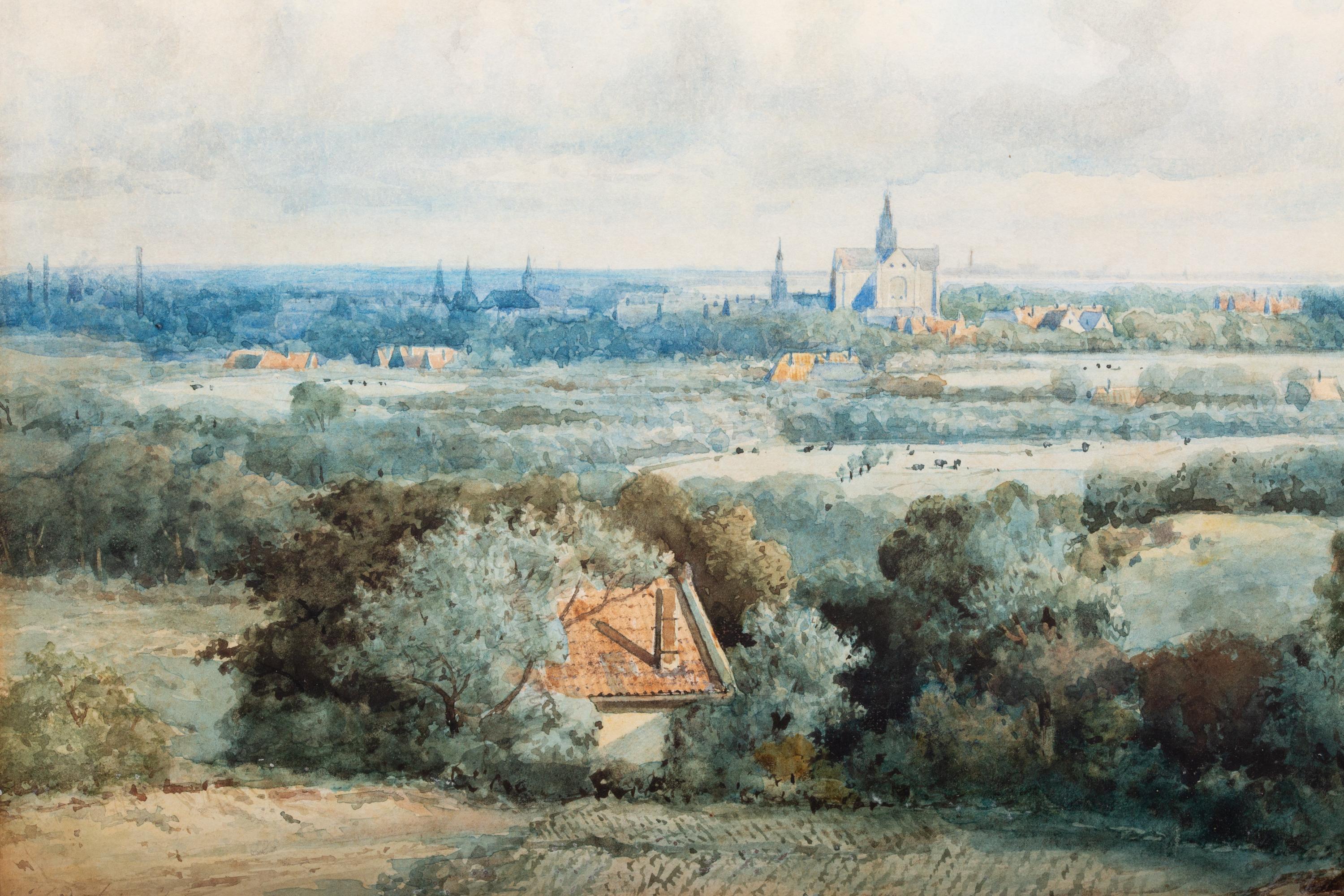 Veduta di Haarlem con San Bavo