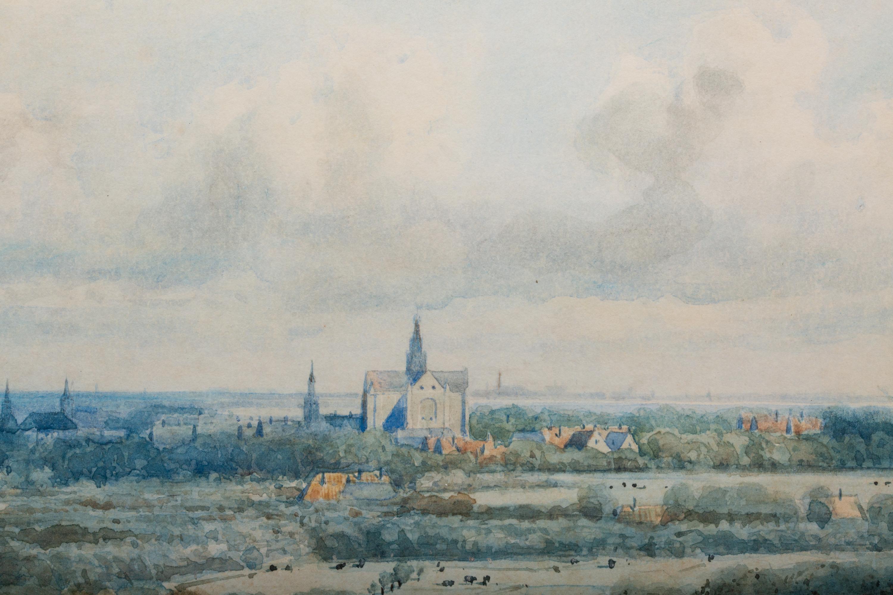 Veduta di Haarlem con San Bavo
