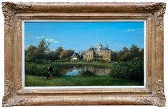 View of the Garden of the Castle of the Royal Family “Huis ten Bosch”, Den Hague