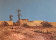 Antique 1920's Libyan Landscape, Tripoli