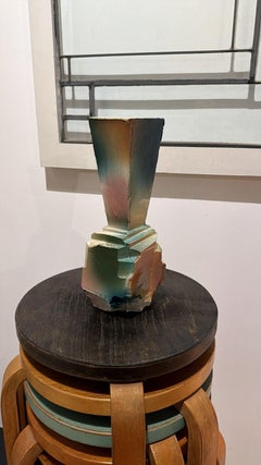 Untitled Ceramic Vessel, Contemporary Abstract Sculpture, 2022, 30cm
