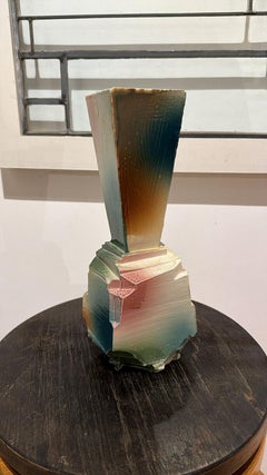 Untitled Ceramic Vessel, Contemporary Abstract Sculpture, 2022, 30cm