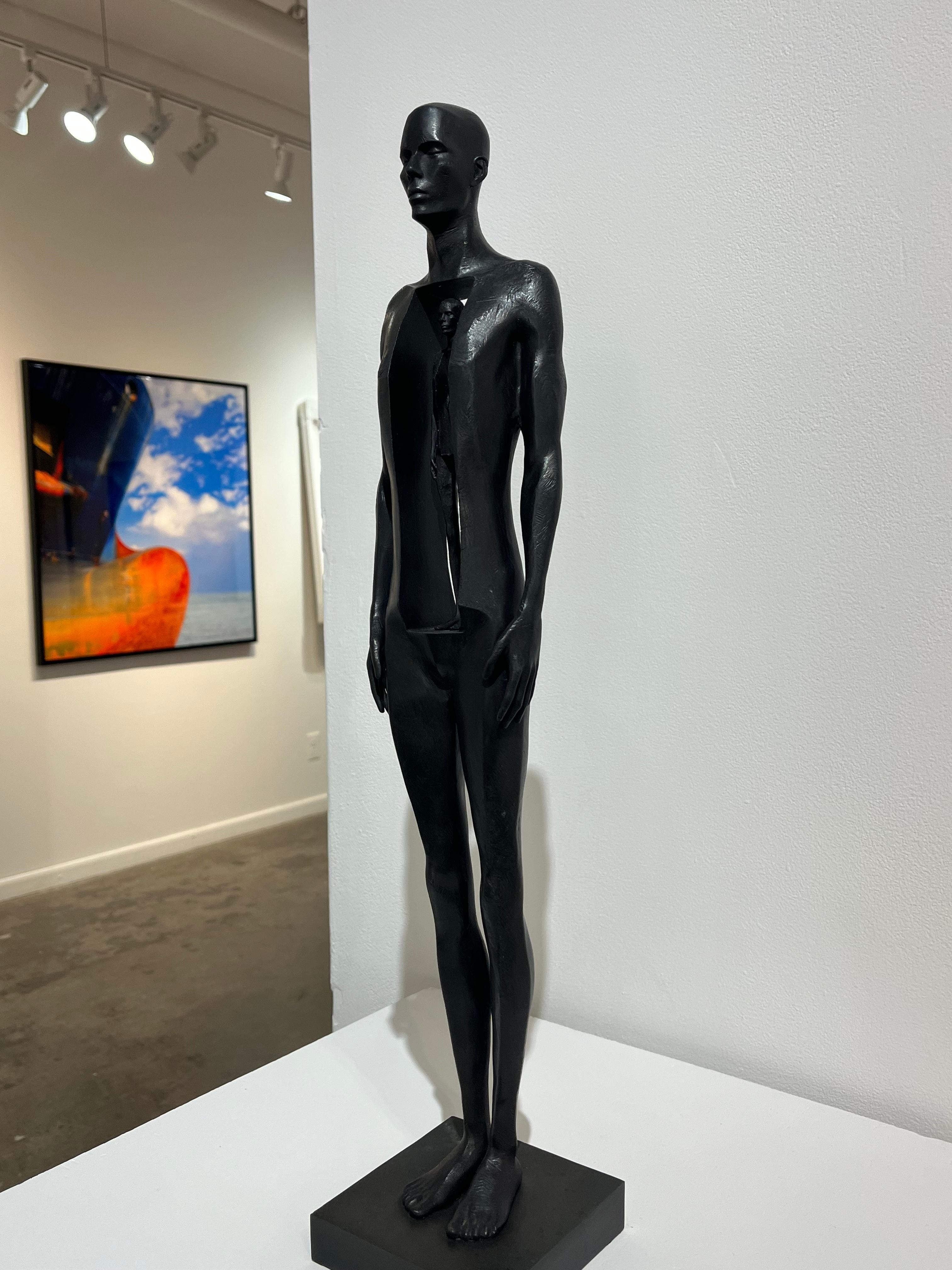 Johannes Nielsen (b.1979) was born in Falkenberg, Sweden. He is an artist who uses bronze sculpture to celebrate life and its beauty. He believes that sculptures of the human body can “reveal the inner spirit and emotions as well as its external