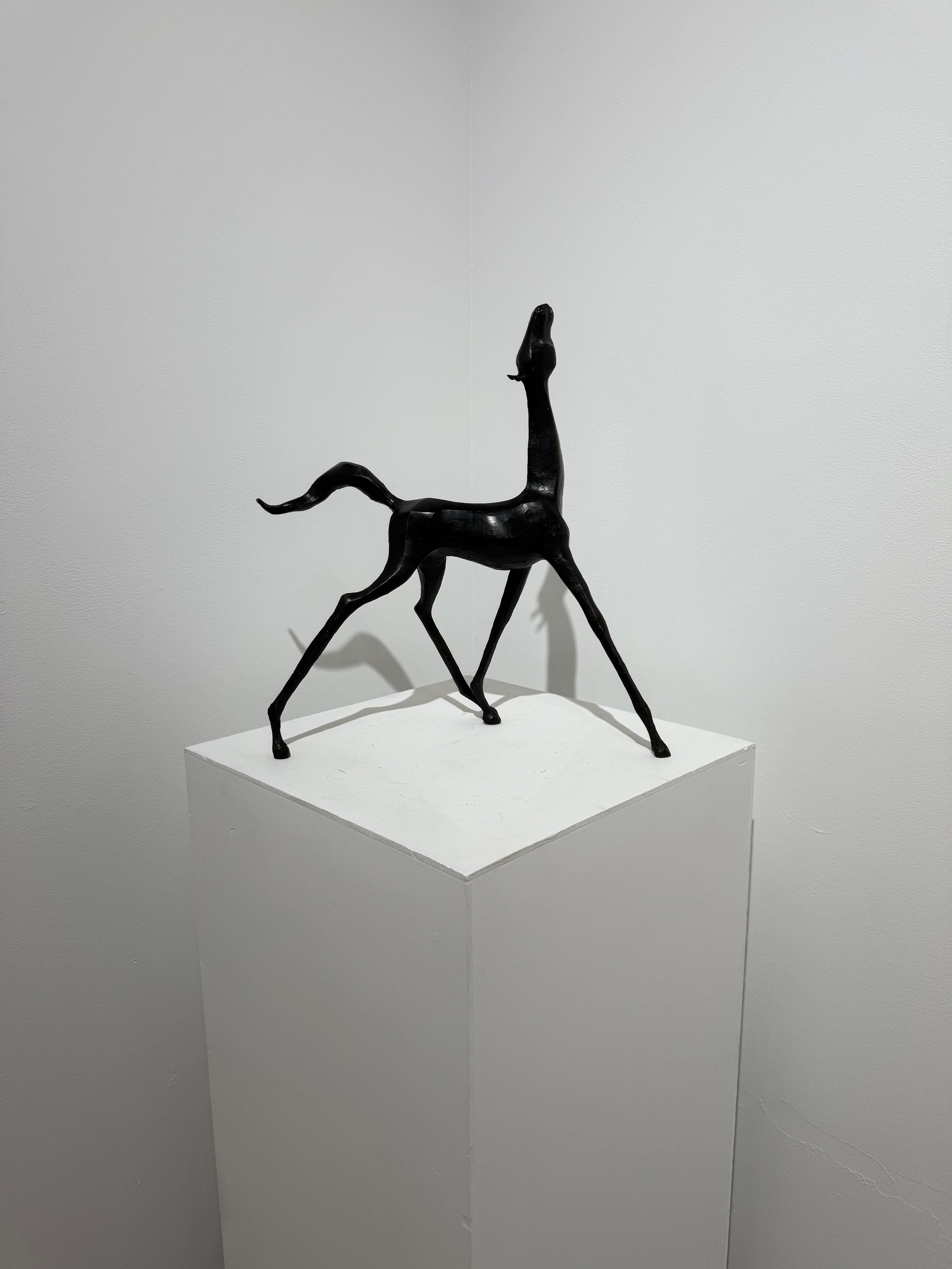 Golden Sun - Sculpture by Johannes Nielsen