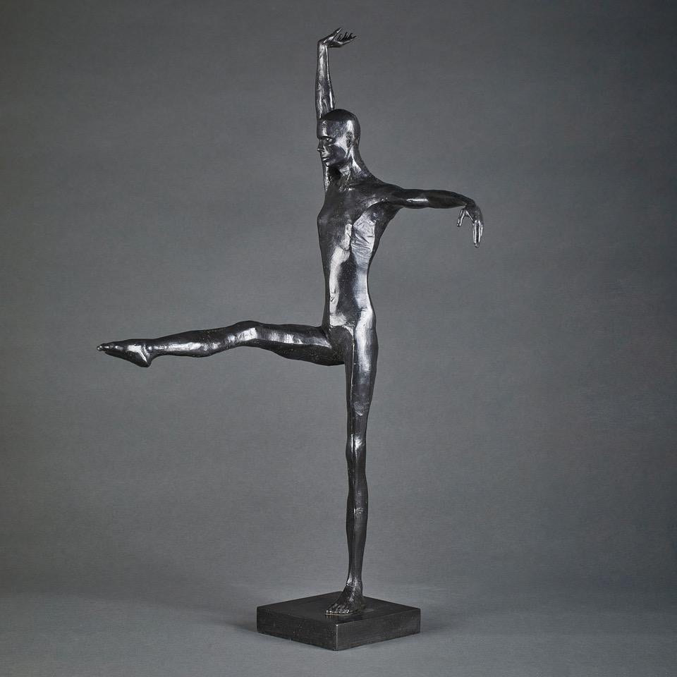 Johannes Nielsen Figurative Sculpture - Silence