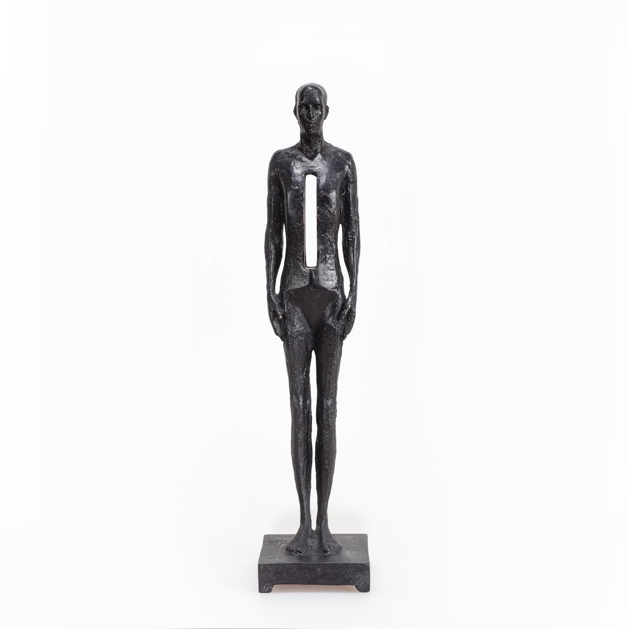 Johannes Nielsen Figurative Sculpture - Silence (Study)