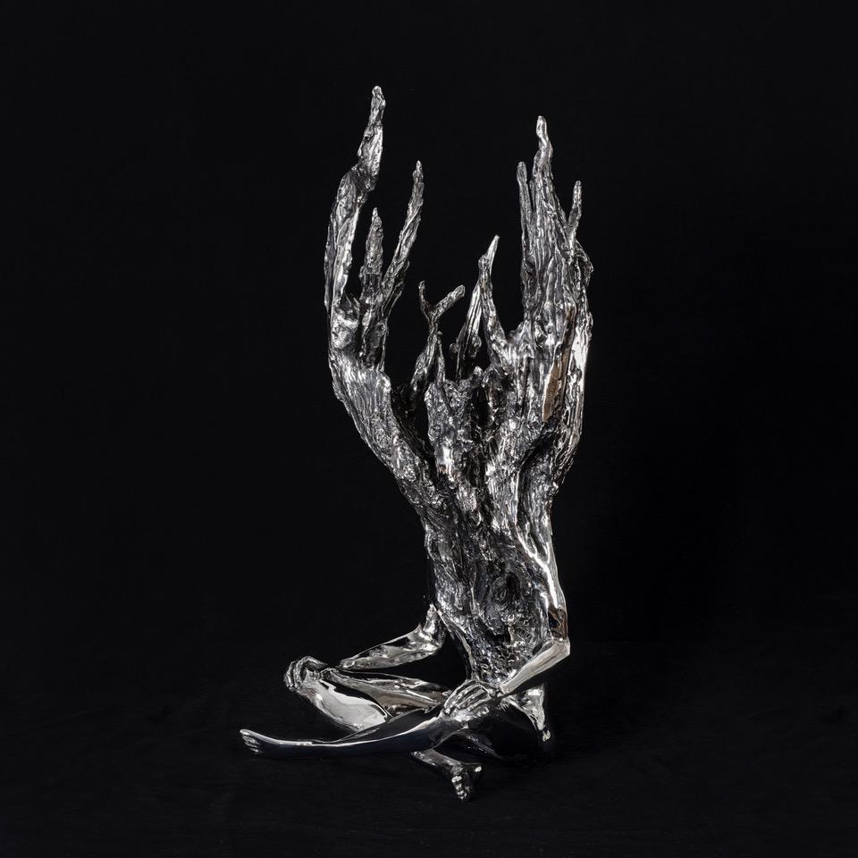 Johannes Nielsen Figurative Sculpture - Silent Earth