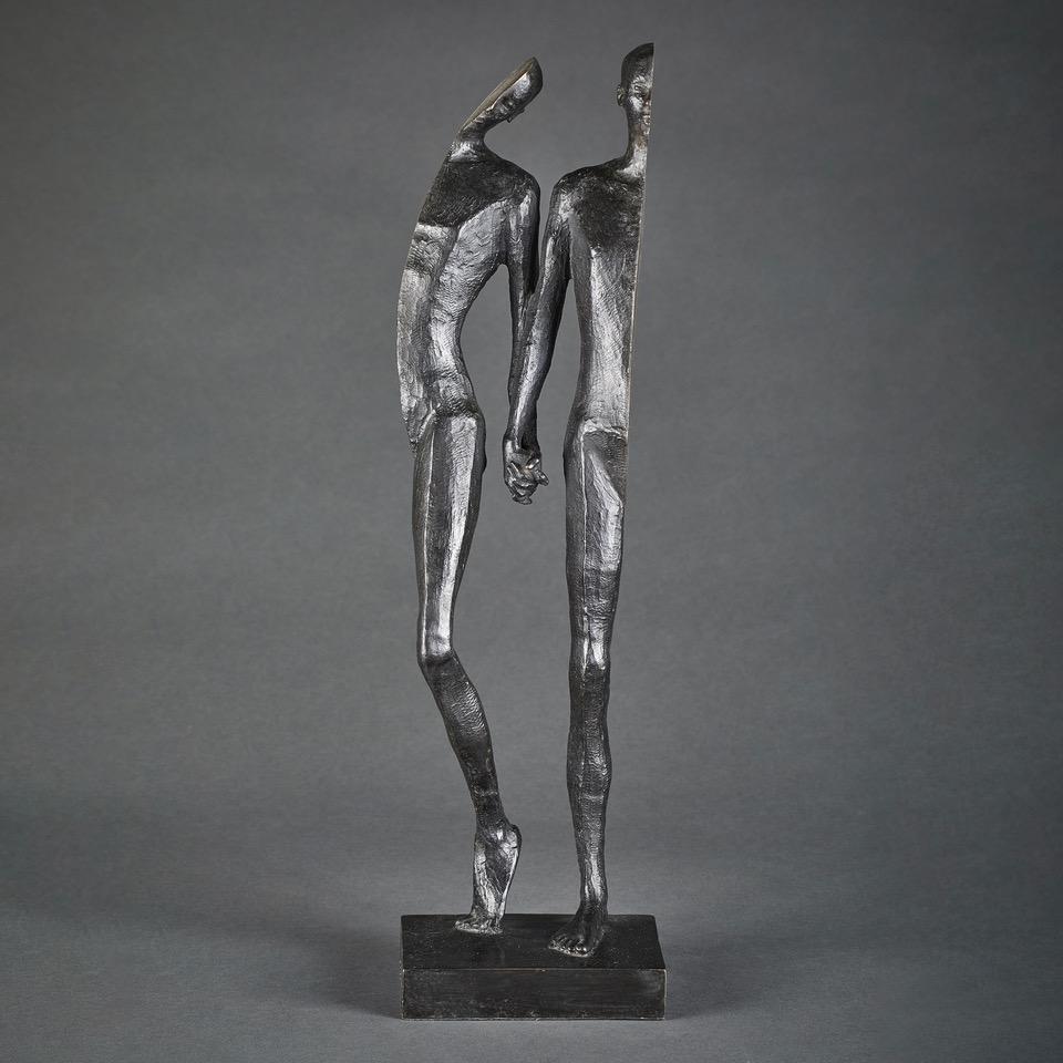 Johannes Nielsen Figurative Sculpture - Slightly Above