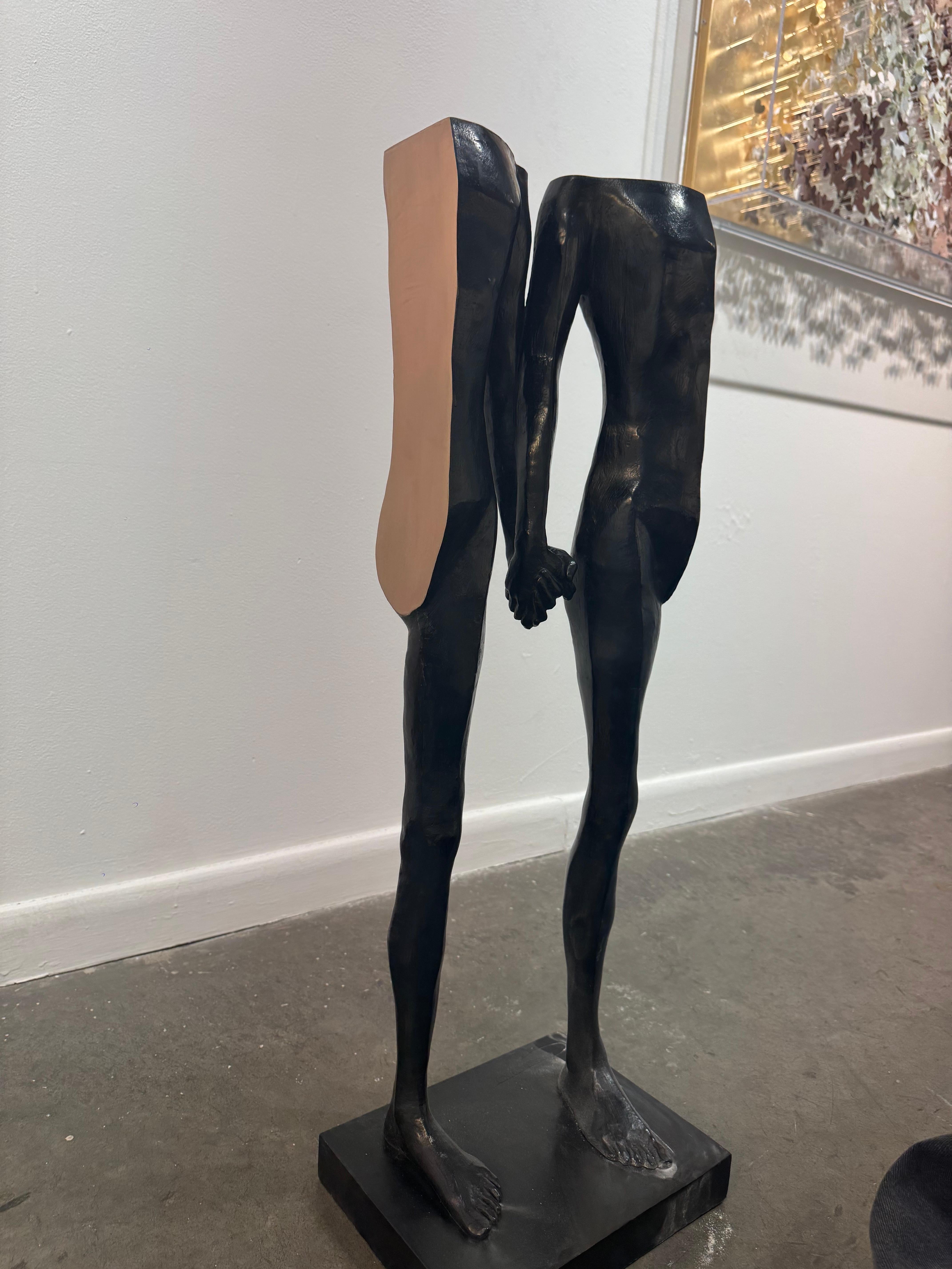 Johannes Nielsen (b.1979) was born in Falkenberg, Sweden. He is an artist who uses bronze sculpture to celebrate life and its beauty. He believes that sculptures of the human body can “reveal the inner spirit and emotions as well as its external