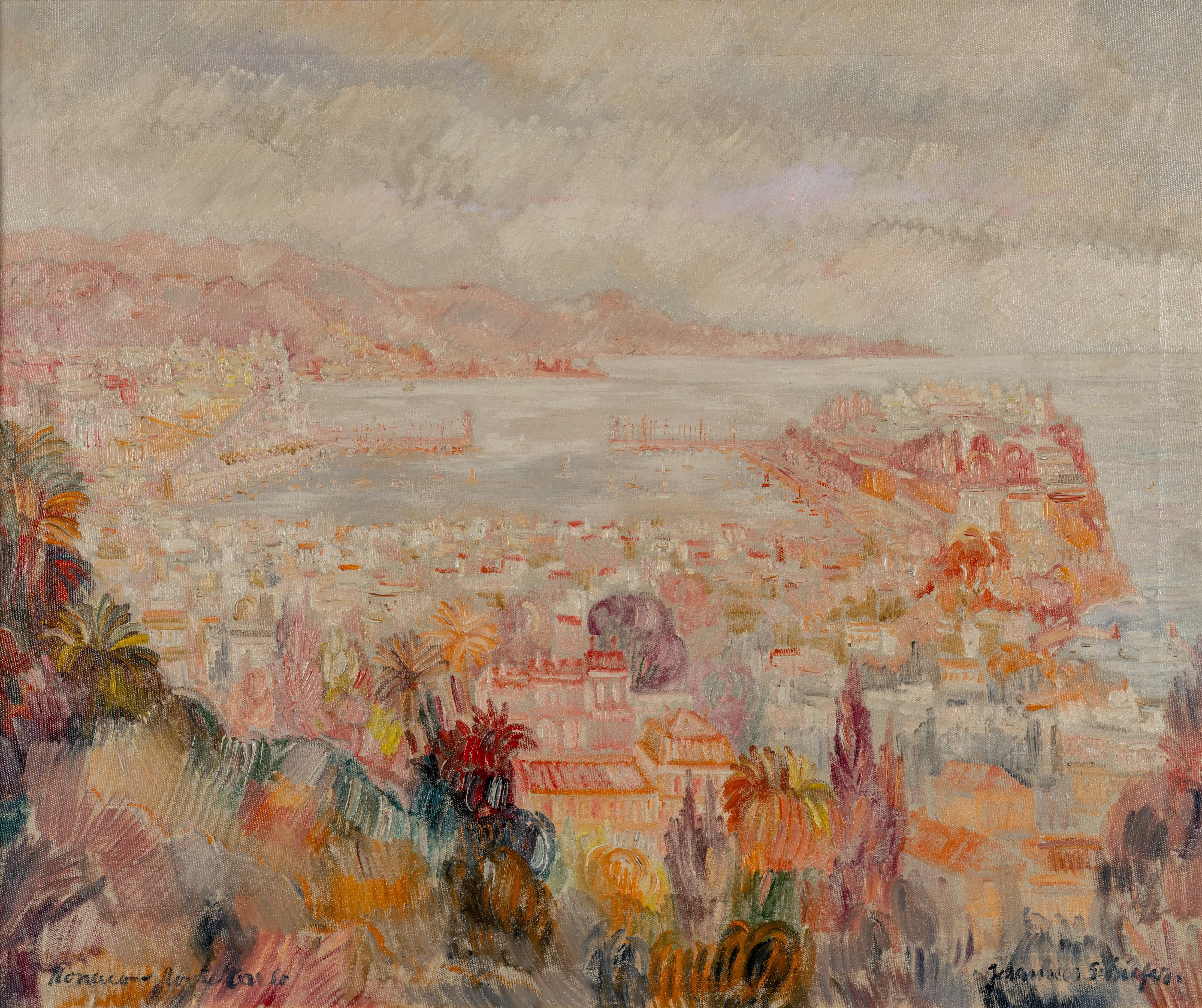 Mónaco - Monte Carlo - Painting de Johannes Schiefer