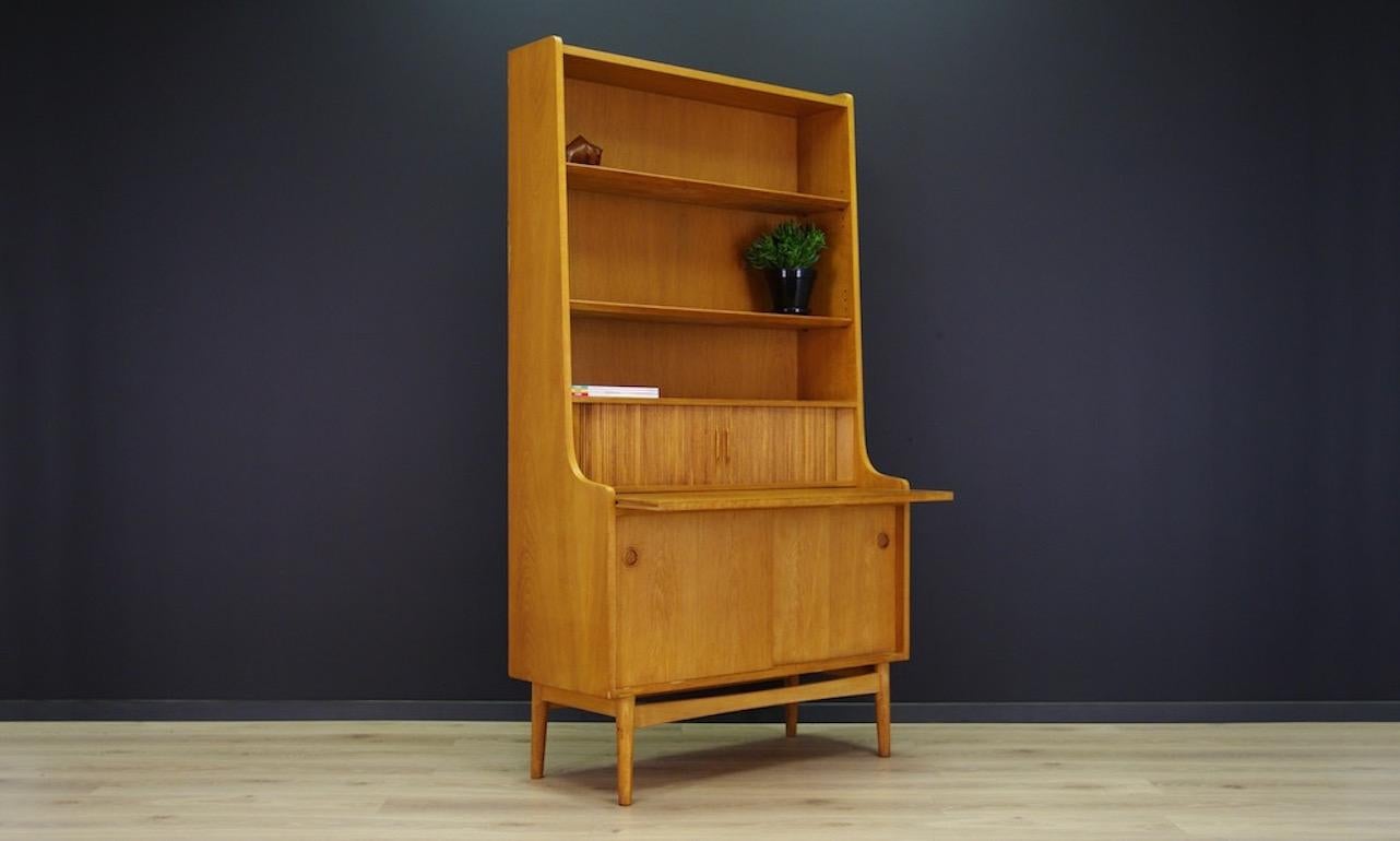 Scandinavian Johannes Sorth Bookcase Danish Design Cabinet Ash