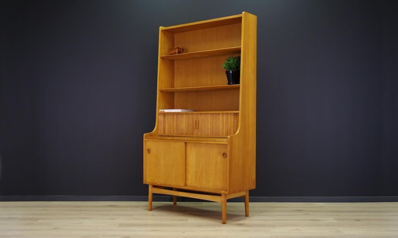 Veneer Johannes Sorth Bookcase Danish Design Cabinet Ash