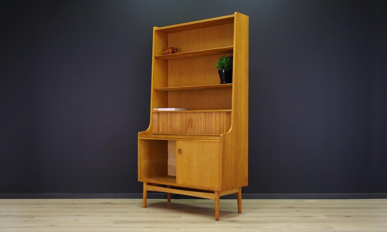 Johannes Sorth Bookcase Danish Design Cabinet Ash In Good Condition In Szczecin, Zachodniopomorskie