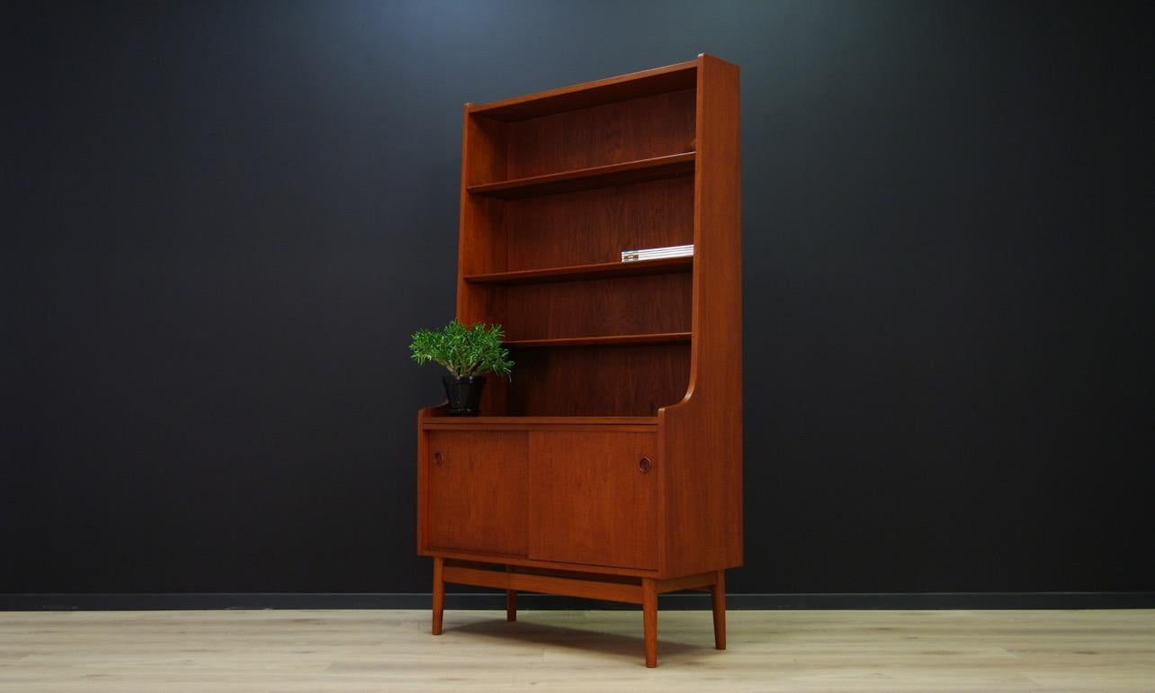 Scandinavian Johannes Sorth Bookcase Midcentury Teak