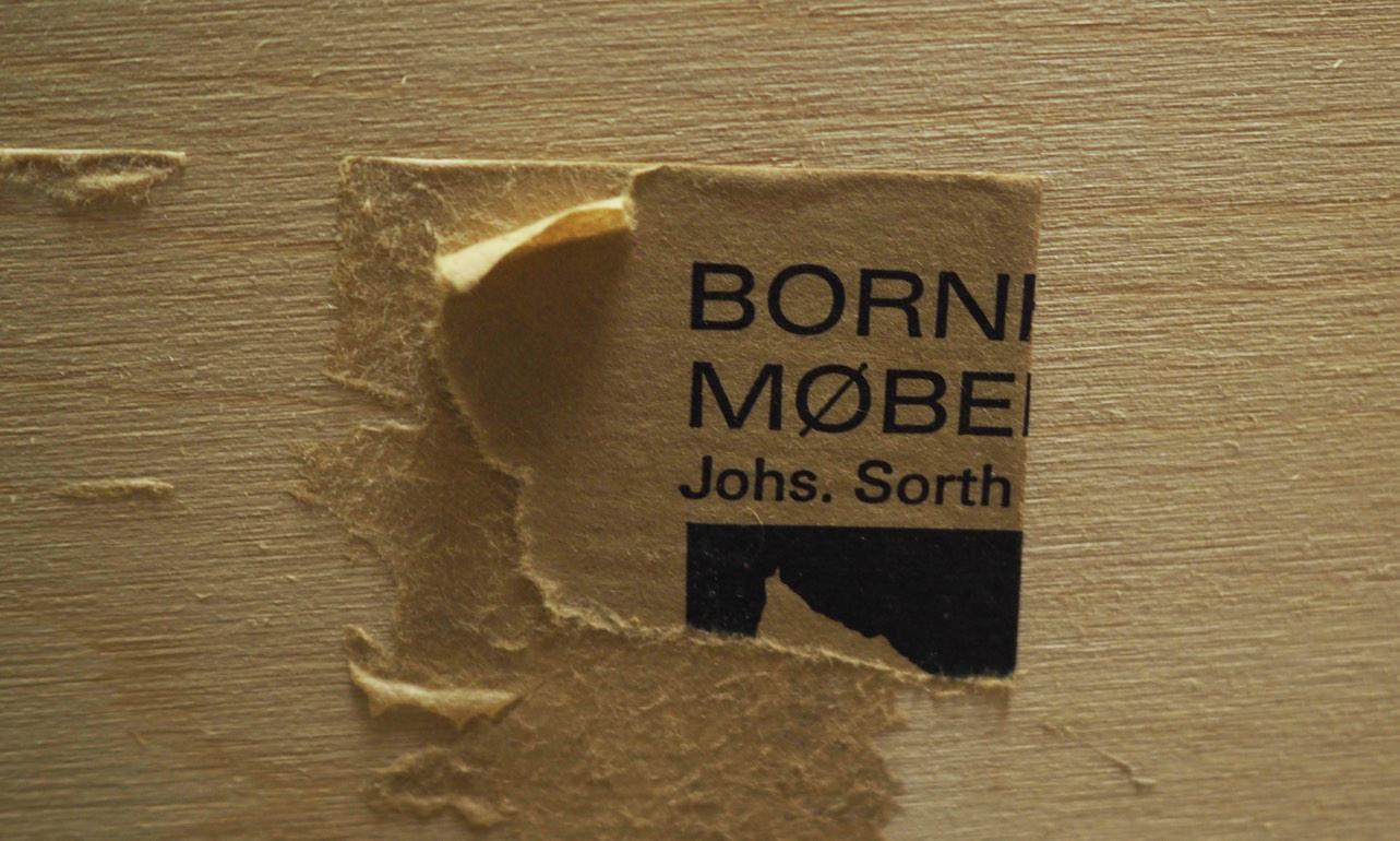 Johannes Sorth Bookcase Vintage, 1960-1970 5