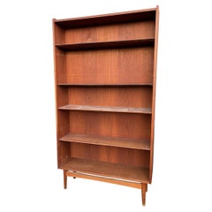 Johannes Sorth Narrow Teak Bookcase