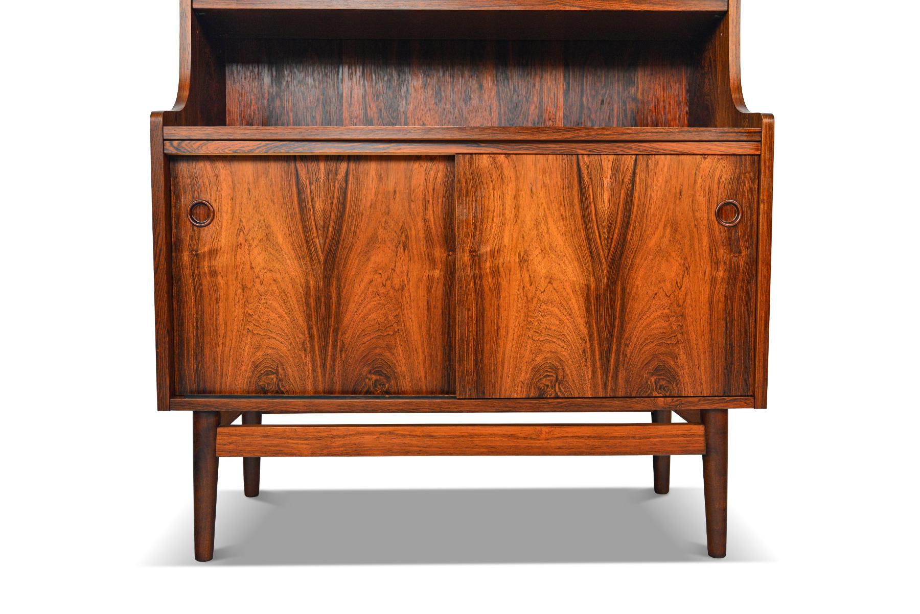 rosewood bookshelf