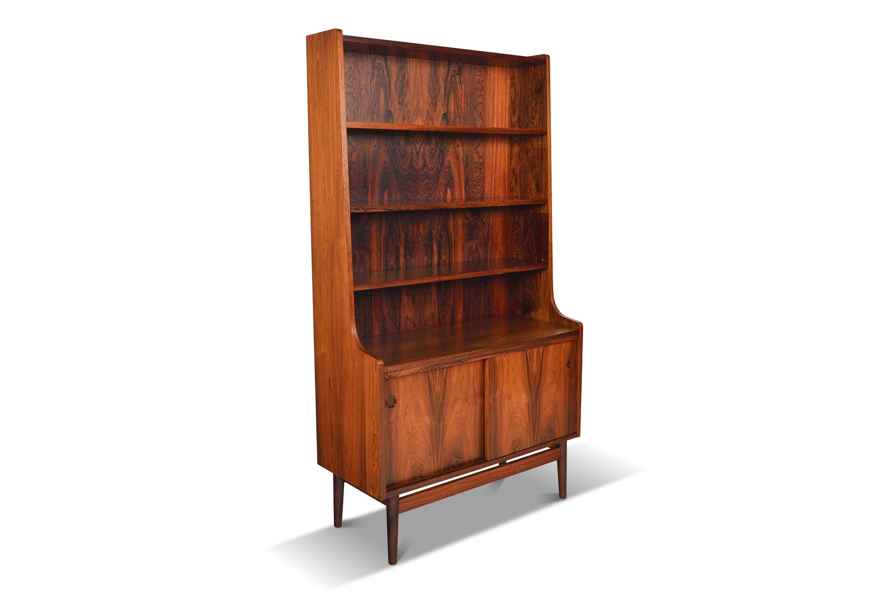 Mid-20th Century Johannes Sorth Rosewood Bookcase #1 For Sale