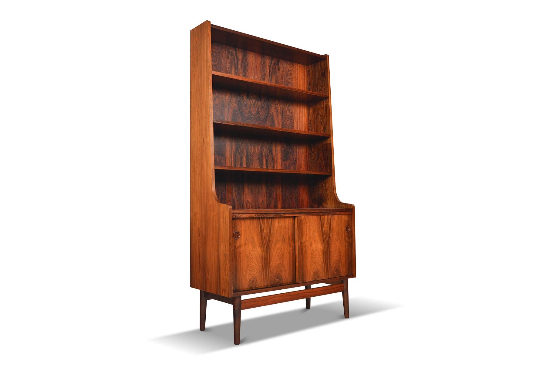 Mid-20th Century Johannes Sorth Rosewood Bookcase #1 For Sale