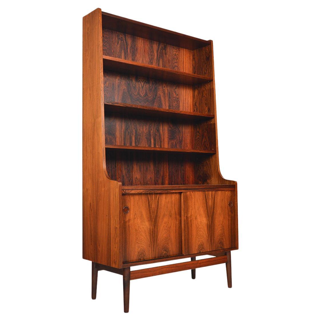 Johannes Sorth Rosewood Bookcase #1 For Sale