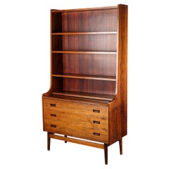 Johannes Sorth Rosewood Bookcase / Secretary Desk