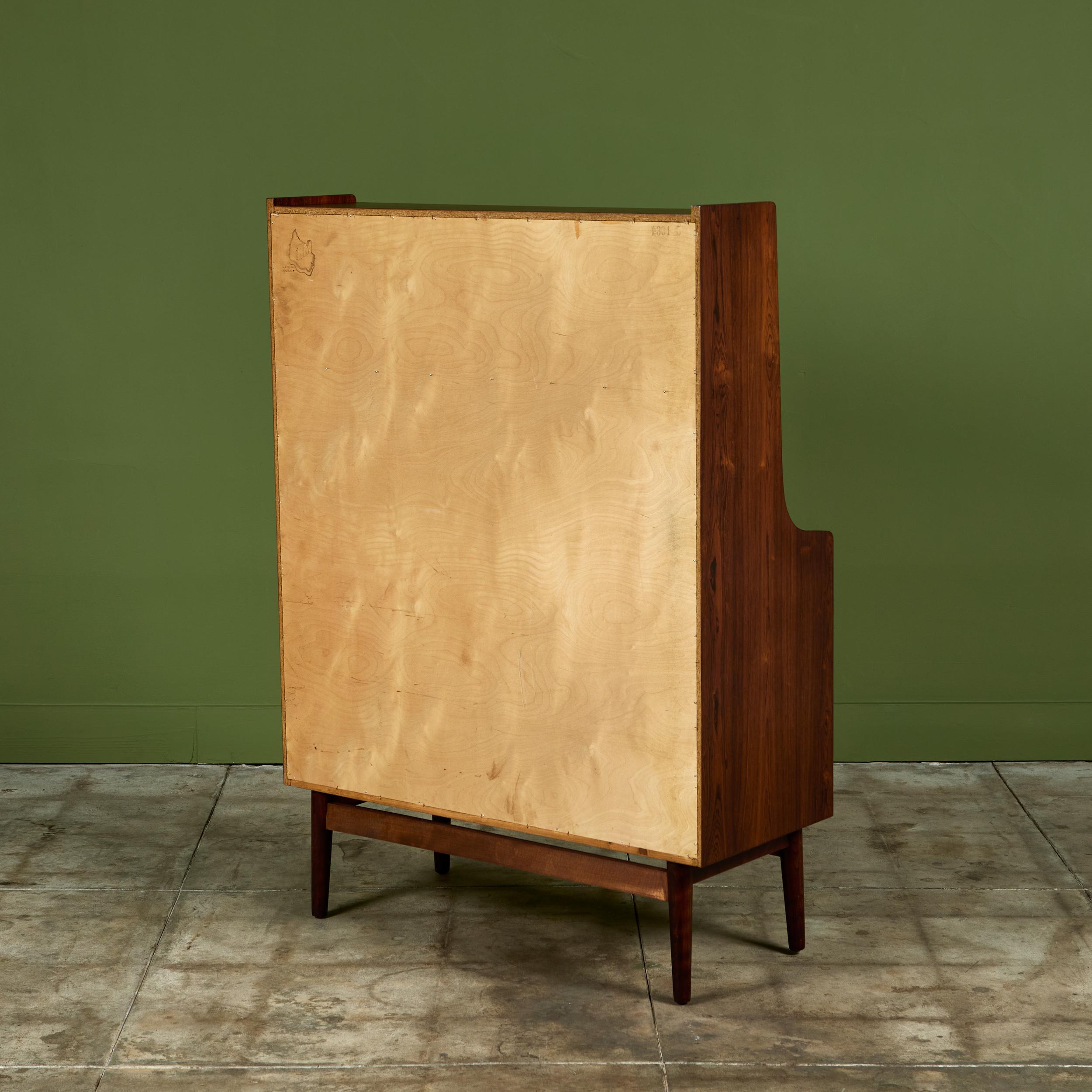 Estantería de palisandro Johannes Sorth para Bornholm en venta 3