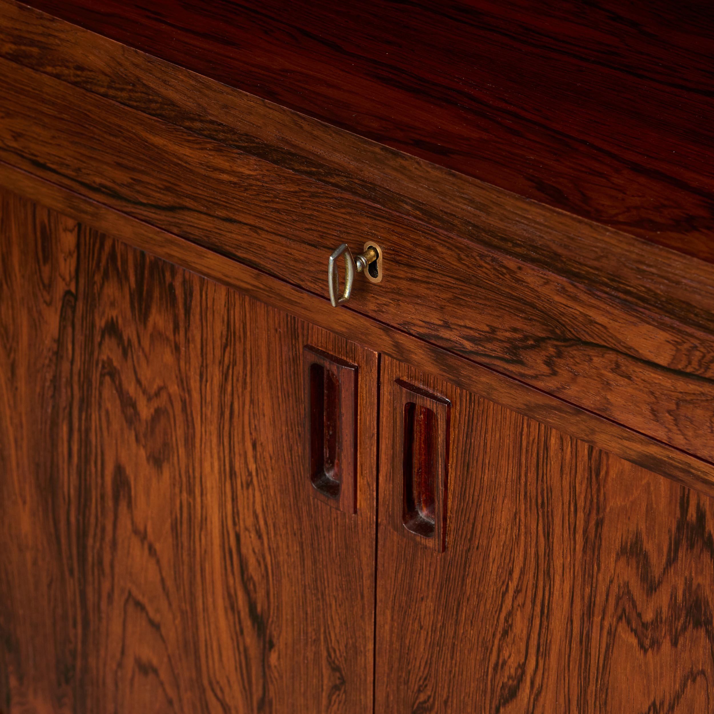 Estantería de palisandro Johannes Sorth para Bornholm en venta 10