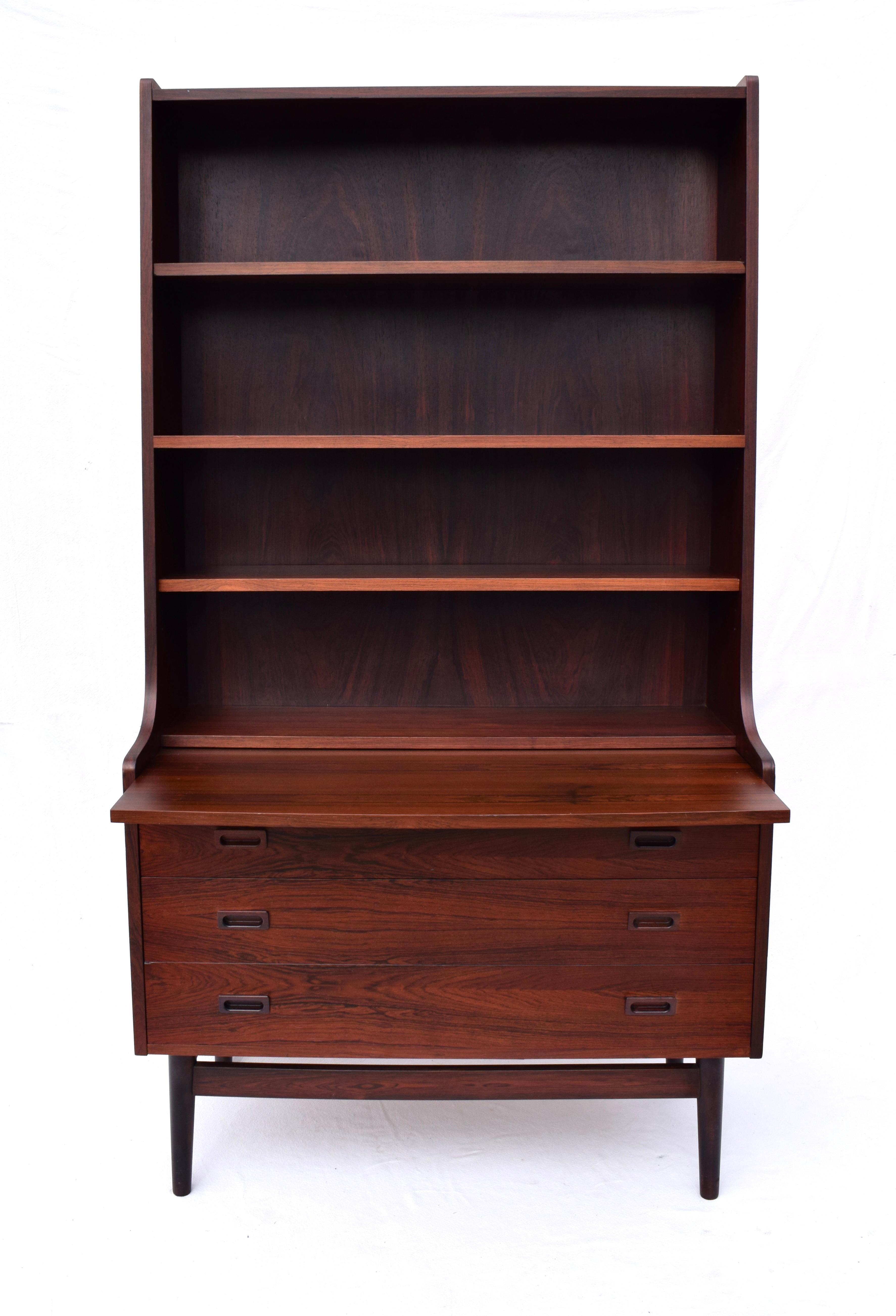 Johannes Sorth Secretary Desk Bookcase In Good Condition In Southampton, NJ