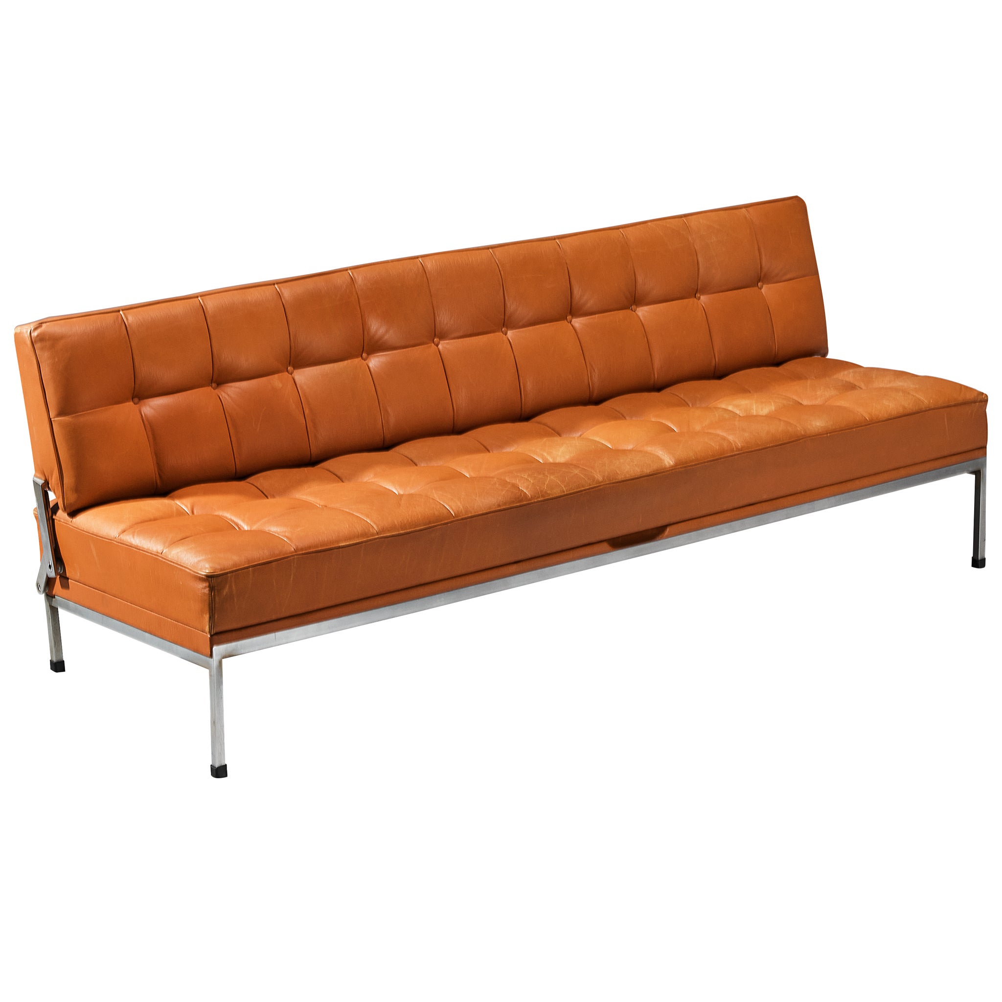 Johannes Spalt 'Constanza' Sofa Daybed in Leather 