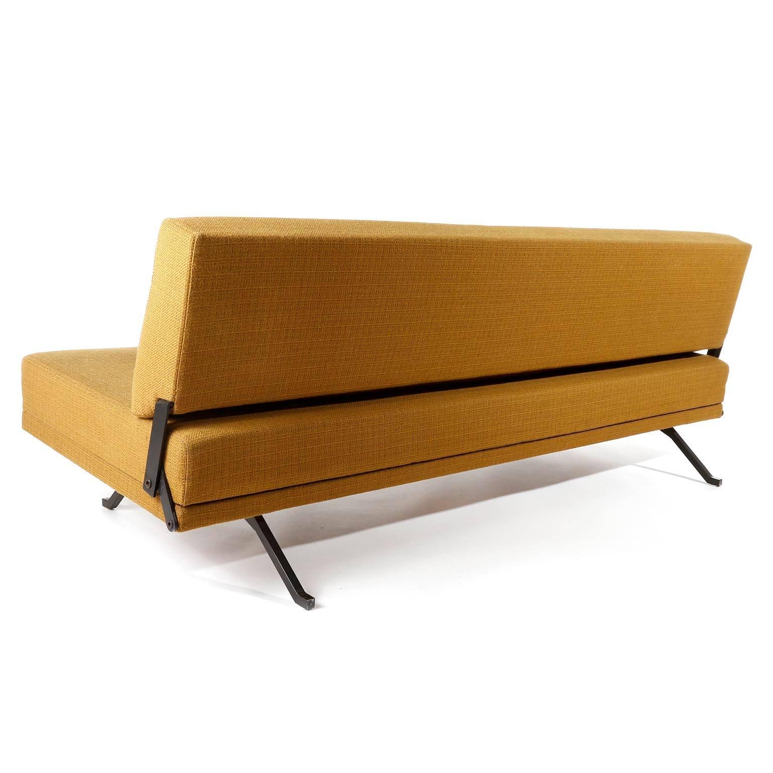 Metal Johannes Spalt 'Constanze' Convertible Daybed Sofa by Wittmann, Austria, 1970 For Sale